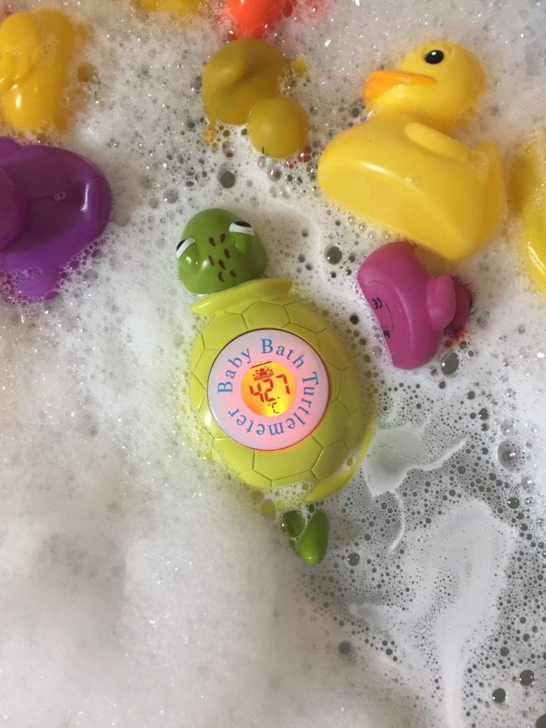 Turtlemeter Bath Thermometer Red