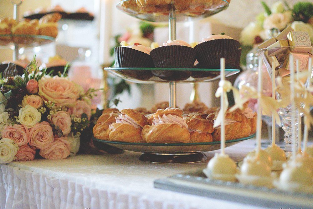 Selection of Afternoon tea Cakes and Scones