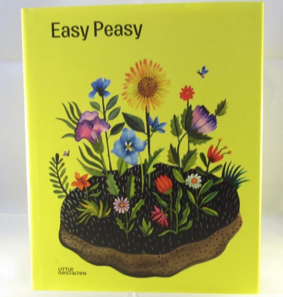 Front cover of the Easy Peasy gardening for kids book