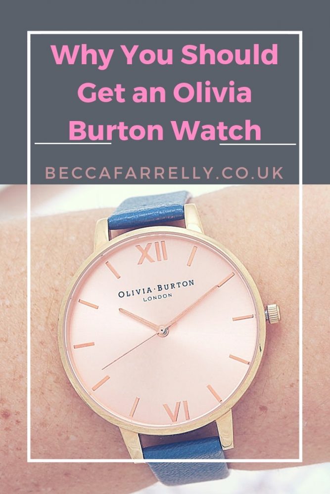 Rose Gold olivia burton Watch