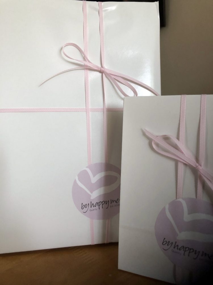 white gift bags